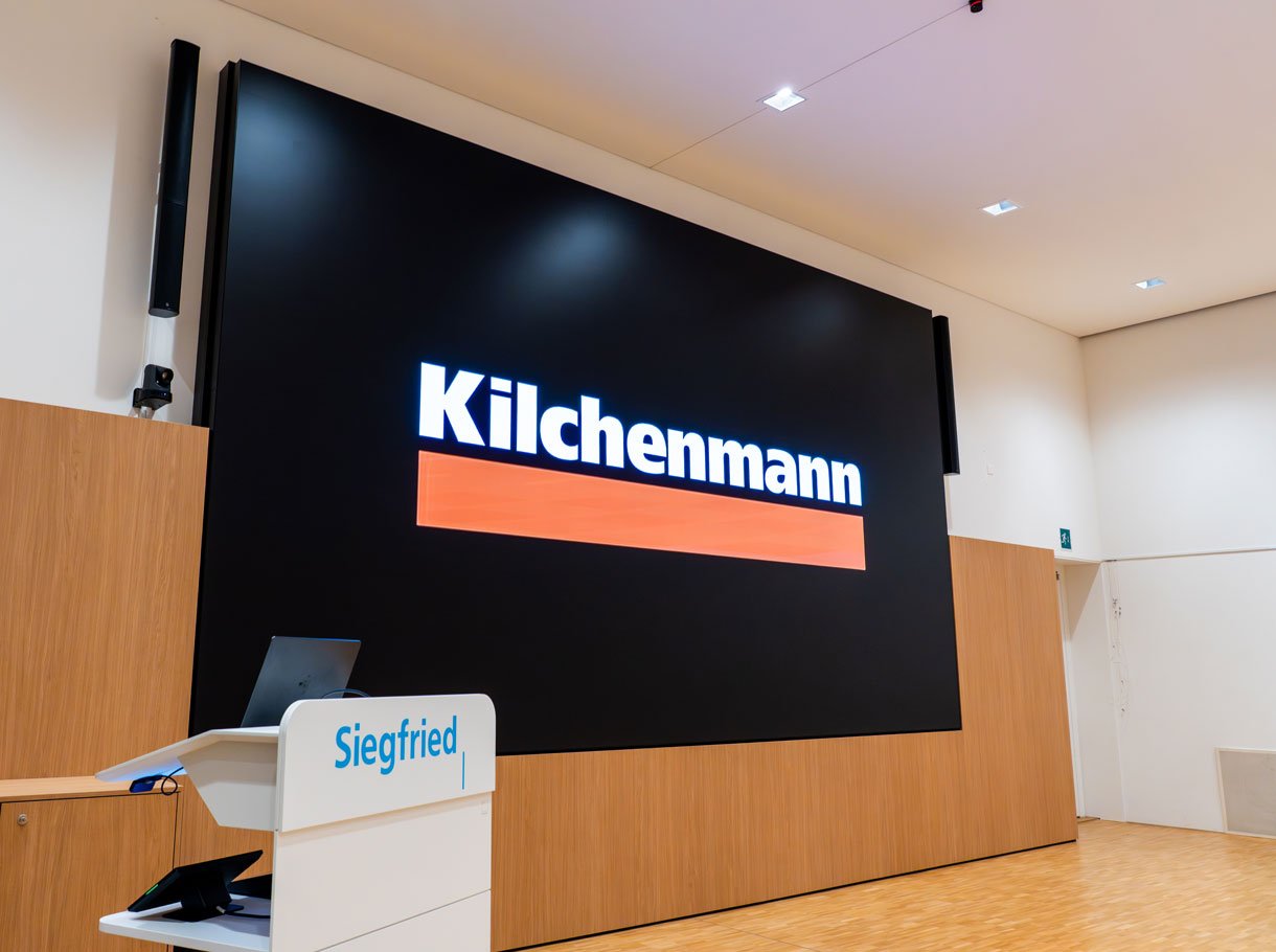 Siegfried AG Zofingen Forum - Display im Fokus