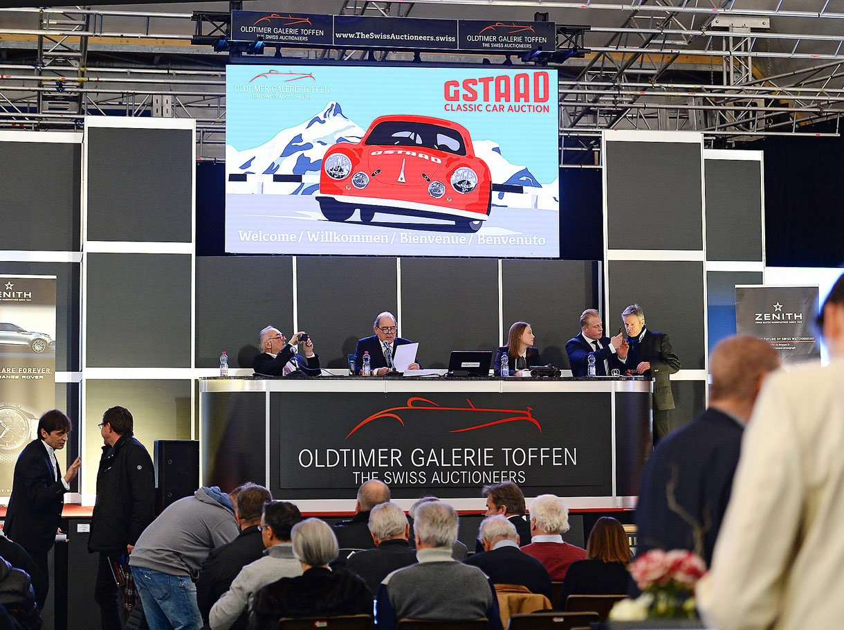 Referenzbild Classic Car Auction Gstaad