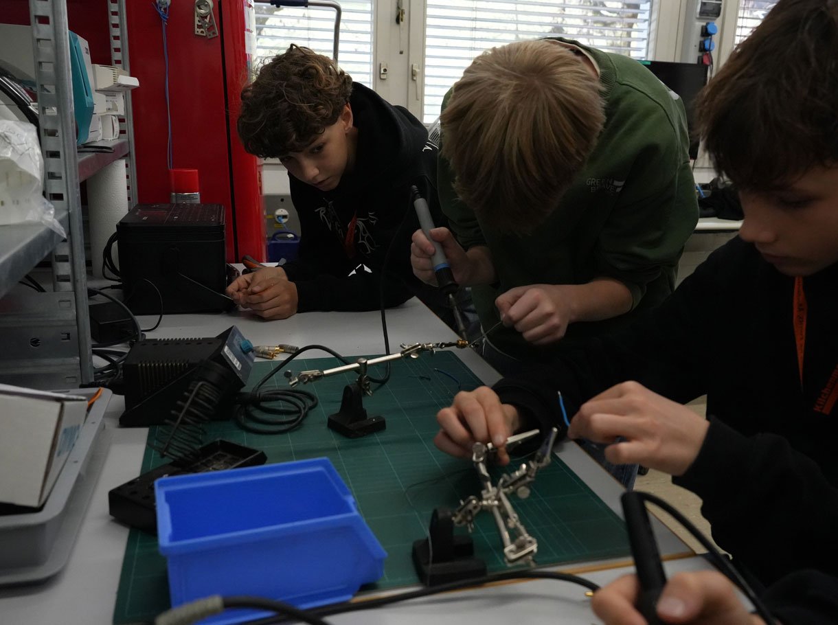 Lötwerkstadt Zukunftstag 2025 Lötwerkstadt Zukunftstag 2025