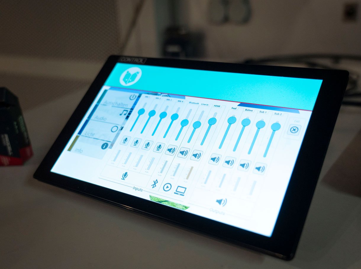 Steuerung, Aula Schule Schliern Blindenmoos, Gemeinde Köniz, Kilchenmann AG