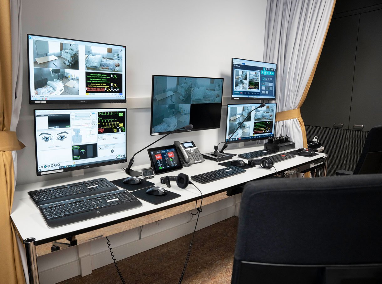 Regieraum der Hochschule für Gesundheit, Freiburg, Kilchenmann AG