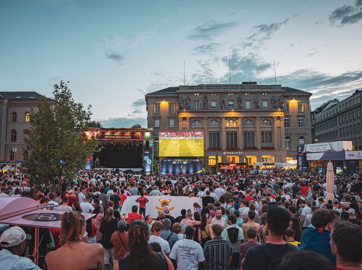 UEFA Women’s EURO 2025, Berner Ballzauber - Fussball Match Schweiz UEFA Women’s EURO 2025, Berner Ballzauber - Fussball Match Schweiz