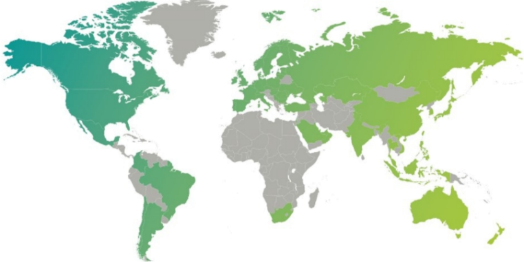 GPA Map - Think Global, Act Global