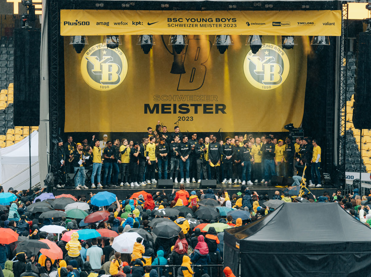 YB-Meisterfeier 2023, Bern